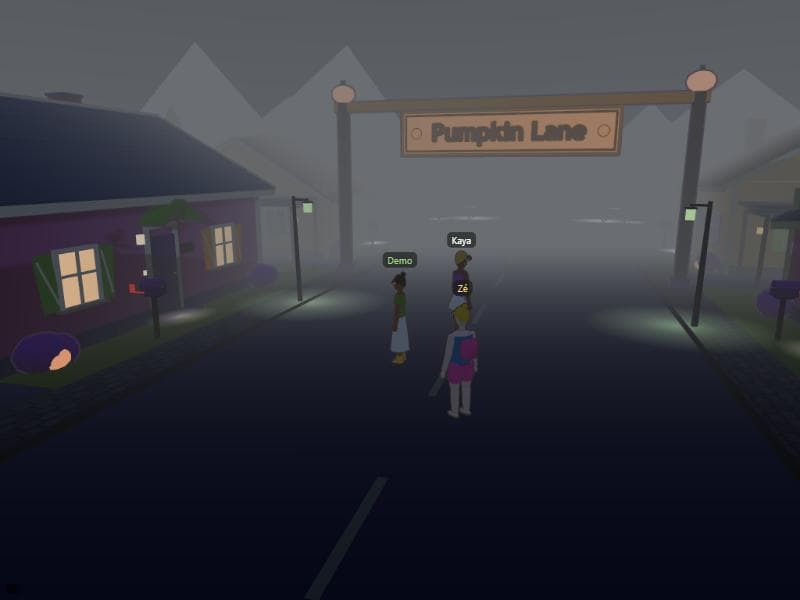 Abóboras na neblina da Zumbilândia